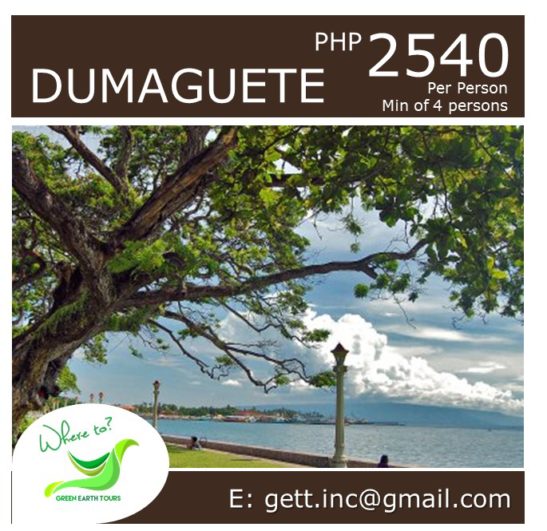 3D2N Dumaguete Tour Package