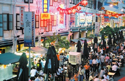 Some of the best bargains may be found in Singapore's Chinatown accessible via bus, cab or MRT.