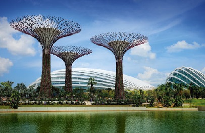 Newest attraction--the Gardens by the Bay is perfect for families and couples who want a pleasant stroll in the world's Garden City.