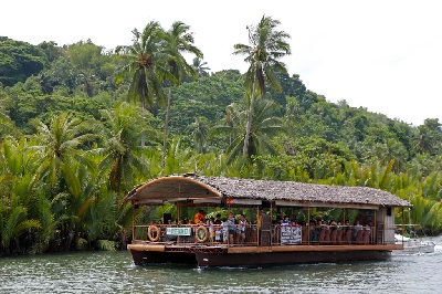 The Loboc River Cruise comes with lunch if you take the Bohol Countryside Tour Package with our travel agency.