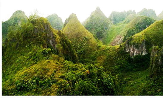 Postcard-perfect Osmena Peak in Cebu