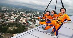 Sky Walk is one of the activities during the Sky Adventure Tour Package at Crown Regency Hotel in Fuente.