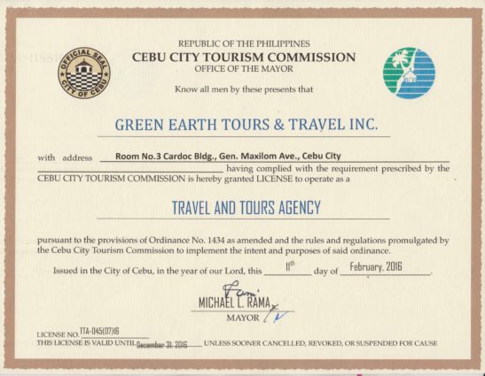 green earth tours and travel inc