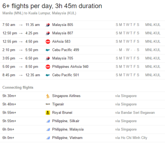Kuala Lumpur Tours from the Philippines  Green Earth Tours & Travel