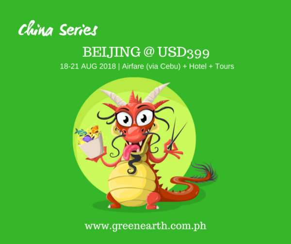 Group Departure from Cebu to Beijing in China